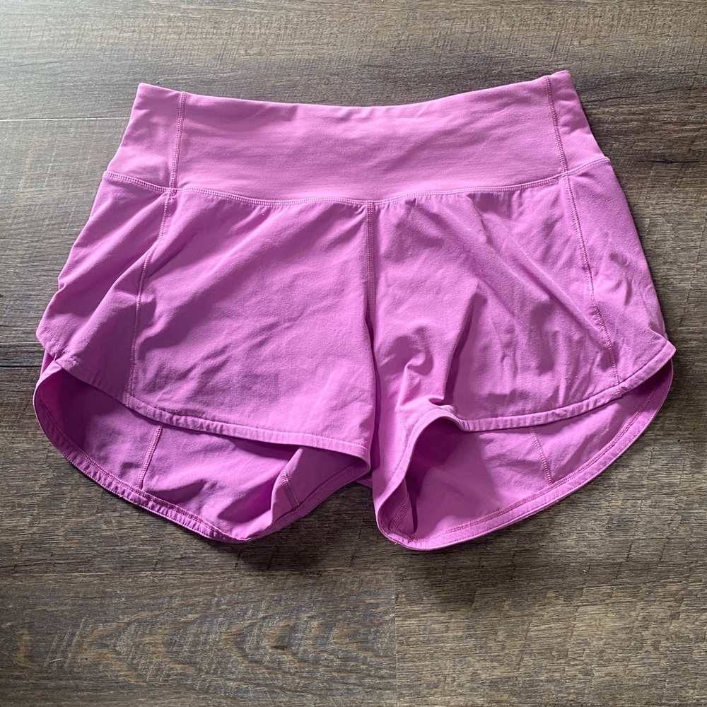 PINK SPEED UP SHORTS 4’